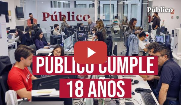 Embedded thumbnail for De Zapatero a Silvia Intxaurrondo: el 18º aniversario de Público