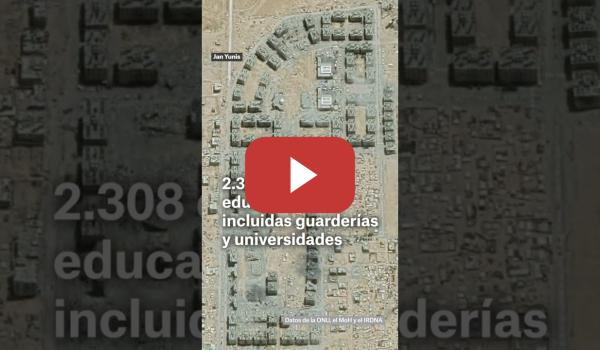 Embedded thumbnail for Así ha dejado Gaza el estado genocida de Israel