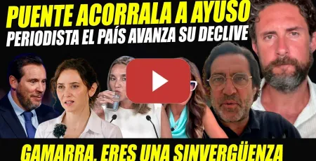Embedded thumbnail for ÓSCAR PUENTE DEJA TEMBLANDO A AYUSO. SU DECLIVE LLEGÓ. GAMARA SE CA--GA. ARROYO ESTALLA