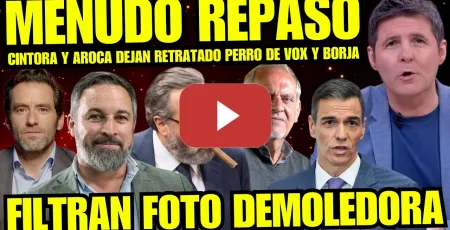 Embedded thumbnail for MAGISTRAL REPASO DE JAVIER AROCA Y CINTORA A PERRO DE VOX POR AGRESIÓN EN EL CONGRESO ¡SON ESCORIA!