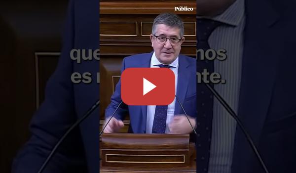 Embedded thumbnail for Patxi López confronta a Feijóo sobre la moción de censura: "Demuestre un poco de valentía"