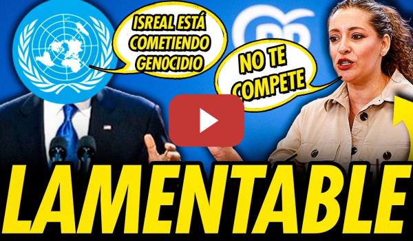 Embedded thumbnail for LA ONU DECLARA GEN0CIDIO EN GAZA Y EL PP LO NIEGA