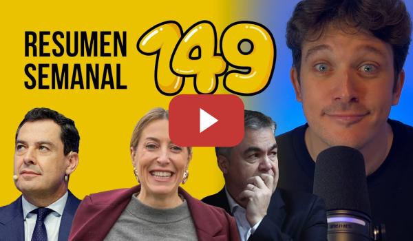 Embedded thumbnail for Polarizados, Extremadura, Cerdán, machismo y feliz Navidad #ResumenSemanal 149 | Miguel Charisteas