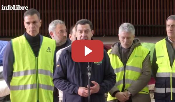 Embedded thumbnail for Juanma Moreno agradece "la coordinación absolutamente necesaria" entre administraciones