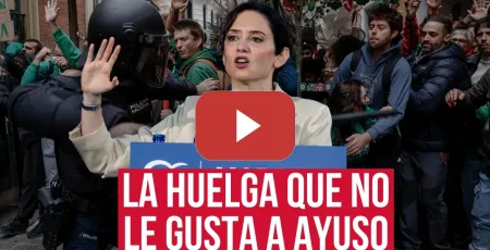 Embedded thumbnail for La educación pública dice BASTA a AYUSO