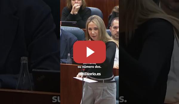 Embedded thumbnail for Espinar, a Ayuso, sobre el escándalo de acoso en Móstoles: "No se reunió con la víctima"