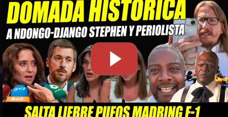 Embedded thumbnail for HUMILLACIÓN HISTÓRICA A BERTRAND NDONGO Y PERIOLISTA.SALTAN PUFOS AYUSO FÓRMULA 1.ESPINAR Y BERGEROT