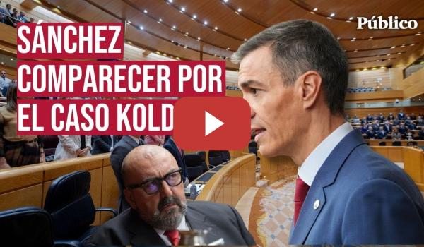 Embedded thumbnail for DIRECTO | Sigue la comparecencia de Sánchez en el Senado por el 'caso Koldo'