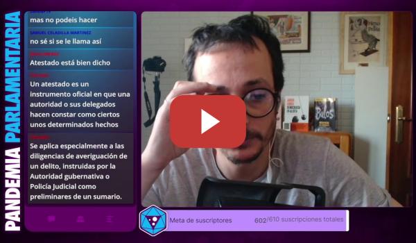 Embedded thumbnail for Pandemia Parlamentaria: Arde España, Tontos muy Tontos, Trump Dictador