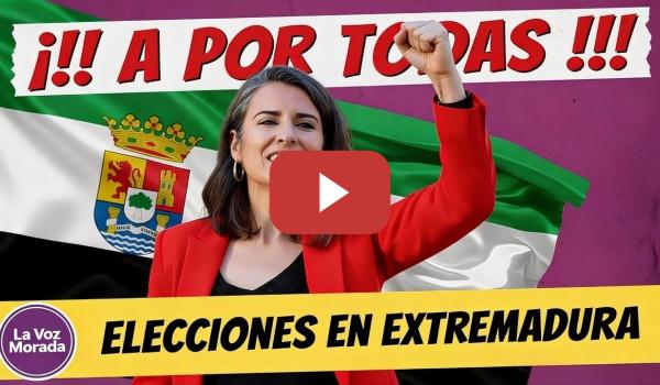 Embedded thumbnail for 🤥👊💥🟣😡🏛️¡Irene de Miguel (Podemos Extremadura): ¡planta cara a Vox y bulos PP! 💜🔥🗳️🚫