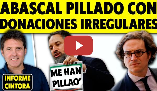 Embedded thumbnail for VOX PILLADO POR EL TRIBUNAL DE CUENTAS CON DONACIONES IRREGULARES. OTRA MÁS PARA ABASCAL Y LA PASTA