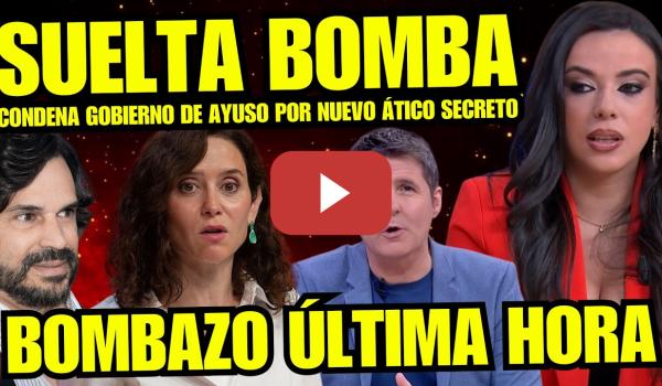 Embedded thumbnail for SARAH SANTAOLALLA SUELTA BOMBA DE AYUSO “NUEVO GASTO DE LA MARQUESA QUE LA EXPULSAN DEL PP”