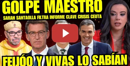 Embedded thumbnail for SARAH SANTAOLALLA REVIENTA A  ZASCAS A JUAN VIVAS Y FEIJÓO Y FACHAS ENFURECEN "MENUDOS CORRUPTOS"