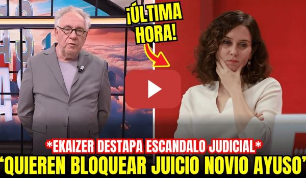 Embedded thumbnail for 💥 ¡ESCANDALO JUDICIAL! FISCALIA QUIERE BLOQUEAR JUICIO CONTRA NOVIO DE AYUSO POR FRAUDE FISCAL