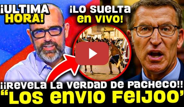 Embedded thumbnail for 💥¡¡BOMBAZO!! RISTO REVELA QUE INMIGRANTES DE TORRE PACHECO FUERON USADOS POR LA DERECHA