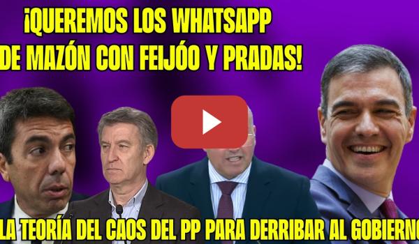 Embedded thumbnail for &quot;El PP BUSCA el CAOS!&quot; TELLADO el &quot;HOOLIGAN del PP&quot; ¡QUEREMOS los WHATSAPP de MAZÓN y FEIJÓO!