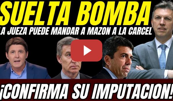 Embedded thumbnail for 💣 Joaquim Bosch SUELTA el BOMBAZO: “Mazón PODRÍA ir a PRISIÓN por ASESINO”