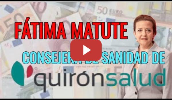 Embedded thumbnail for La Izquierda madrileña pide la Dimisión de la Consejera Fátima  Quirón  Matute