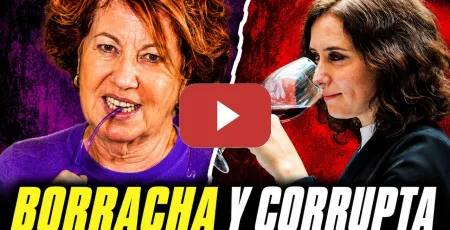 Embedded thumbnail for ¡AYUSO PILLADA BEBIENDO VINO UN LUNES POR LA MAÑANA! Y DICE ESTAR TRABAJANDO