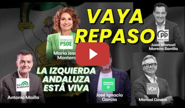 Embedded thumbnail for Las Izquierdas hunden a Moreno Bonilla en el Debate electoral y el de VOX calladito, VAYA REPASO !!!