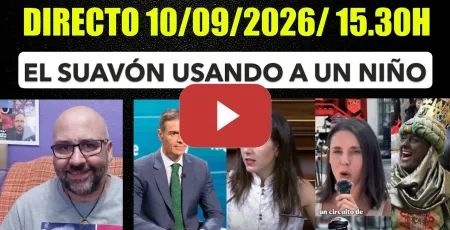 Embedded thumbnail for Bonilla usa a un niño pa lo suyo. Pedro Sánchez. Directo 10 de Septiembre de 2026/ 15.30h.