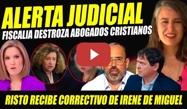 Embedded thumbnail for FISCALÍA DESTROZA A ABOGADOS CRISTIANOS PIDIENDO ABSOLUCIÓN HERMANO SÁNCHEZ POR NO HABER PRUEBAS