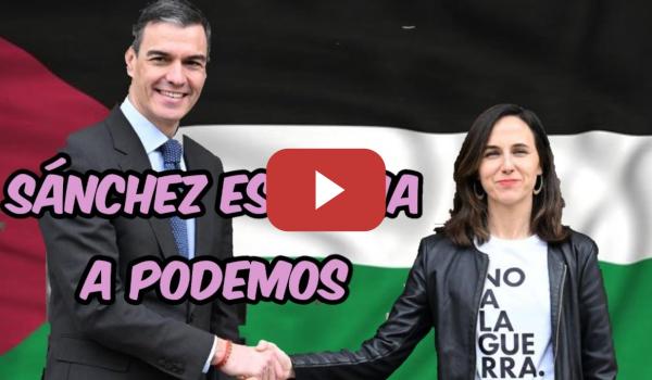 Embedded thumbnail for PEDRO SÁNCHEZ ESCUCHA AL FIN A PODEMOS Y EMPIEZA A HACER ALGO CONTRA EL GENOCIDIO PALESTINO #gaza 