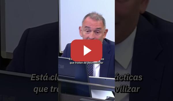Embedded thumbnail for Los ataques violentos a locales de partidos y asociaciones democráticas deben acabar #shorts