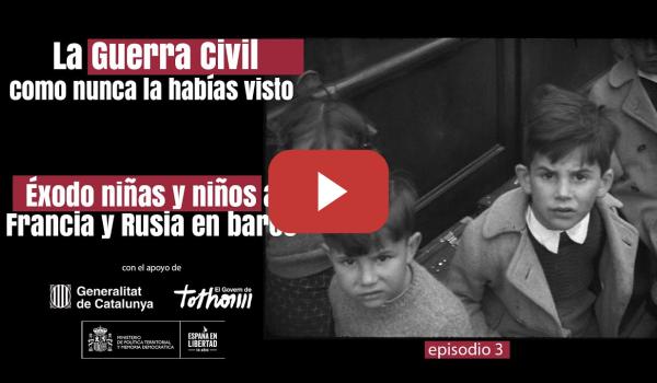 Embedded thumbnail for El éxodo de los 'niños de la guerra' ante el horror y el hambre