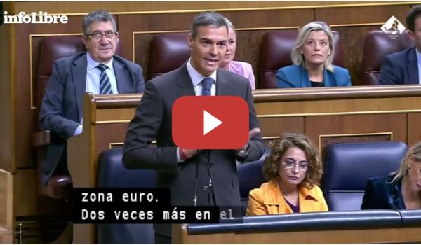 Embedded thumbnail for Sánchez defiende una economía de &quot;triple A&quot;