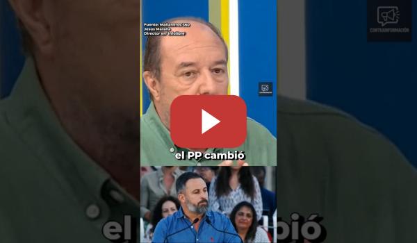 Embedded thumbnail for JESÚS MARAÑA SEÑALA⚠️: "Si Feijóo llega a Moncloa, Abascal será su vicepresidente"