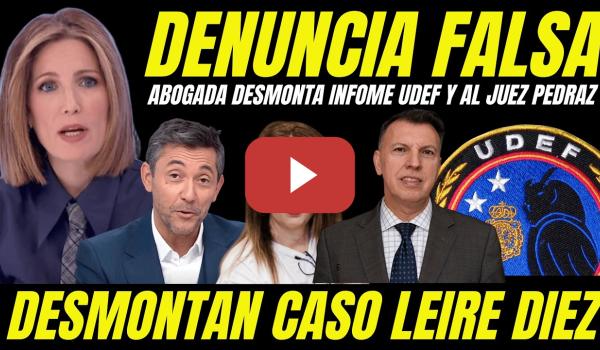 Embedded thumbnail for PRESENTAN PRUEBAS MONTAJE JUDICIAL CONTRA EL PSOE "SILVIA INTXAURRONDO DESTAPA AL JUEZ PEDRAZ Y PP