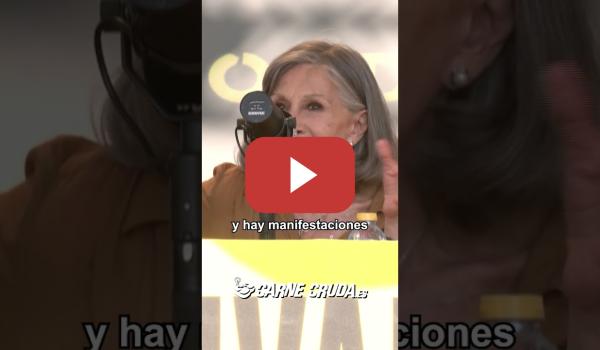 Embedded thumbnail for "Milei no va a poder borrar la memoria del pueblo argentino", Cristina Rota en CARNE CRUDA