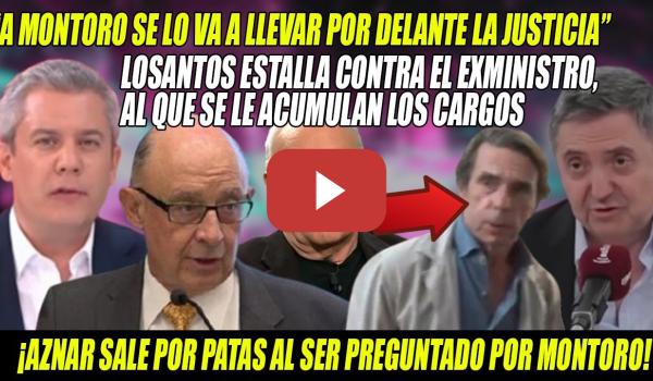 Embedded thumbnail for Aznar COBARDE SALE x PATAS al ser preguntado x Montoro⚡Losantos TIRA de la MANTA⚡Cayo Lara AVISÓ