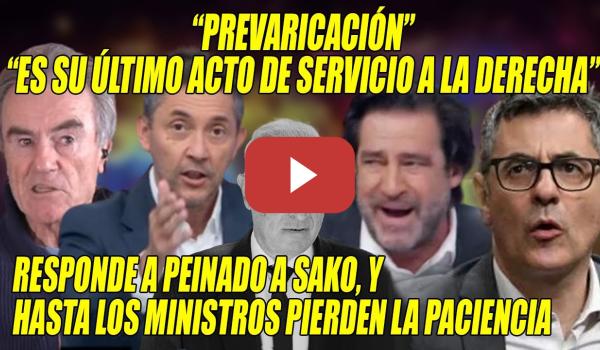 Embedded thumbnail for Bolaños, López, Ruiz y Arroyo APLASTAN al PREVARICADOR PEÓN de la derecha, Peinado💥Último SERVICIO