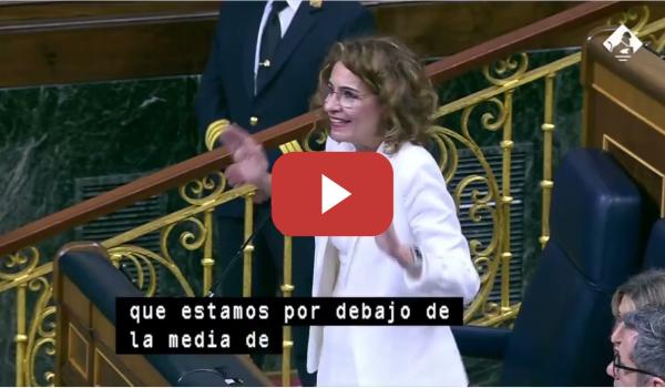 Embedded thumbnail for Montero, a Gamarra: &quot;Ante la corrupción la reacción de mi partido es pedir el acta y expulsar&quot;