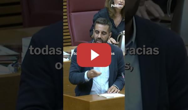 Embedded thumbnail for El PSOE responde a la “prioridad nacional” de Vox en les Corts Valencianes