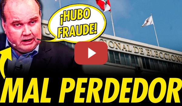 Embedded thumbnail for EL SOCIO DE VOX NO ACEPTA LOS RESULTADOS EN PERÚ Y PIDE UNA INSURGENCIA POR FRAUDE ELECTORAL