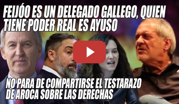 Embedded thumbnail for Aroca VAPULEA a Feijóo y lo NINGUNEA con RAZÓN👏¡MANDA Ayuso!👏¡Dice una MENTIRA tras otra!
