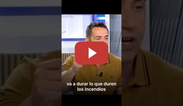 Embedded thumbnail for Emilio Delgado dice unas cuantas verdades sobre LOS INCENDIOS EN ESPAÑA