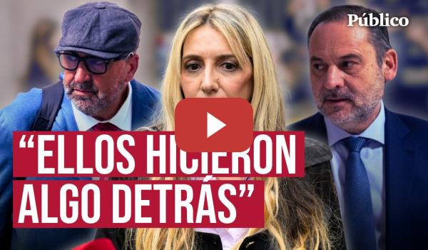 Embedded thumbnail for CLAUDIA MONTES, en el caso mascarillas: "En ningún momento ÁBALOS me dijo 'oye, te he ENCHUFADO'"