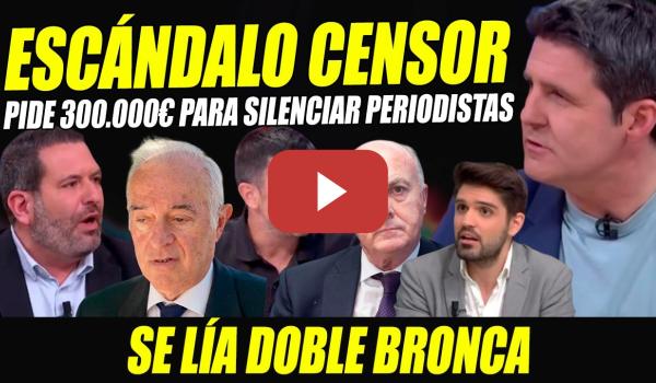Embedded thumbnail for JUEZ PEINADO INTENTA CENSURAR CON DENUNCIA DE 300.000 EUROS. BRONCA.ARTIMAÑA CONTRA LA IZQUIERDA