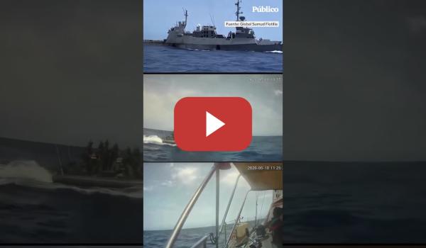Embedded thumbnail for Israel intercepta ilegalmente a la Global Sumud Flotilla a unas 80 millas náuticas de Chipre