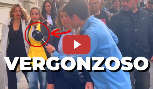 Embedded thumbnail for Vito Quiles acosa a Yolanda Díaz en la calle: &quot;están convirtiendo España en una dictadura&quot;