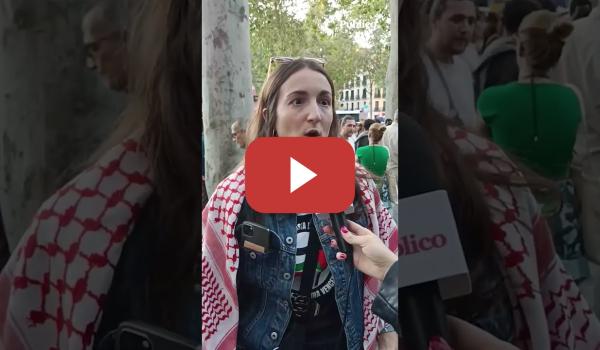 Embedded thumbnail for &quot;La juventud vuelve a estar en primera línea contra el genocidio&quot;