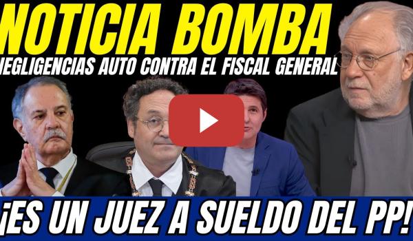 Embedded thumbnail for 💥 Ernesto Ekaizer DENUNCIA NEGLIGENCIAS del JUEZ Hurtado en el AUTO contra el Fiscal General