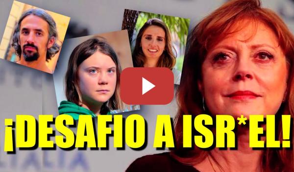 Embedded thumbnail for Susan Sarandon se unirá a la mayor flotilla de la historia para poner rumbo a Gaza