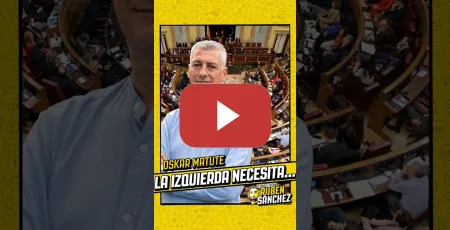 Embedded thumbnail for OSKAR MATUTE | “La izquierda necesita un proyecto que ilusione” ⚡