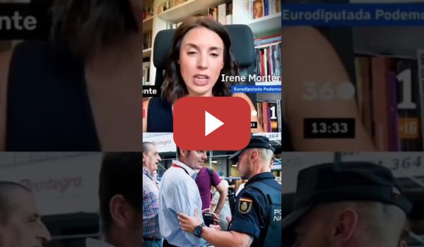 Embedded thumbnail for Irene Montero habla sobre la policía española y su distinto trato a nazis y manifestantes