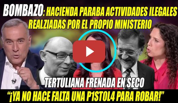 Embedded thumbnail for ALERTA🛑: Hacienda HIZO de POLICÍA PATRIÓTICA📢&quot;¡Me HIERVE la  S4N---GR3!&quot;📢FURIOSOS Fortes y Nebot